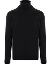 Roberto Collina - Turtleneck Merino-Wool Sweater - Lyst