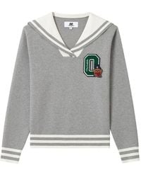 Chocoolate - Logo-Patch Sailor-Collar Sweater - Lyst