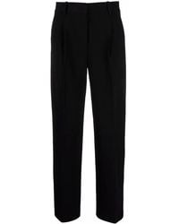 Theory - Straight-Leg High-Waisted Trousers - Lyst