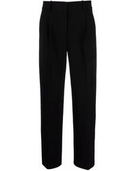 Theory - Straight-Leg High-Waisted Trousers - Lyst