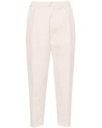 Briglia 1949 - Tapered Cropped Trousers - Lyst