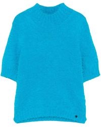 Marc Cain - Top Met Hoge Hals - Lyst