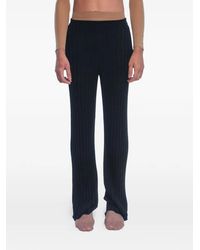 ROT - Ribbed-Knit Trousers - Lyst