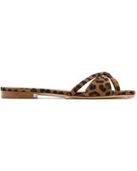 Malone Souliers - Penn Animal Print Sandals - Lyst