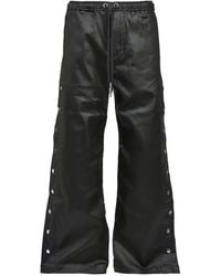 BREATH - Press-Stud Wide-Leg Trousers - Lyst