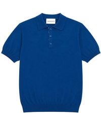 Amaranto - Crew-Neck Polo Shirt - Lyst