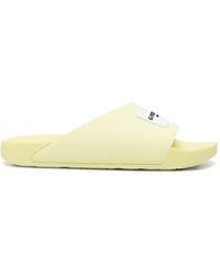 Givenchy - Pantoletten Mit Logo-Patch - Lyst