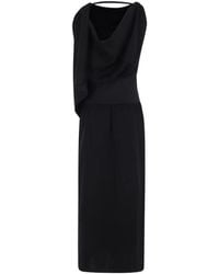 CFCL - Ac Milan Draped Maxi Dress - Lyst