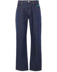 Cherry World - Embroidered Jeans - Lyst