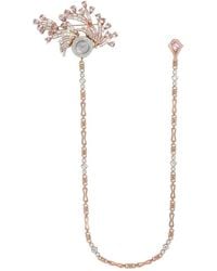 Dolce & Gabbana - Watch Brooch With Rhinestones - Lyst