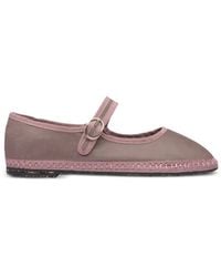 Flabelus - Sula Buckle-Strap Ballet Flats - Lyst