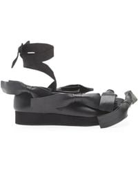 Comme des Garçons - X Phileo Bow-Detail Ballet Flats - Lyst