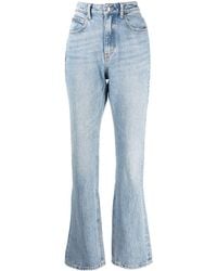 Alexander Wang - Fly High-rise Slim-fit Jeans - Lyst