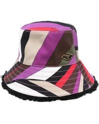 PUCCI - Iride-Print Bucket Hat - Lyst
