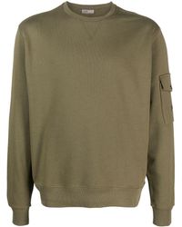Herno - Crew-neck Cotton Sweatshirt - Lyst