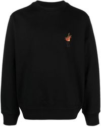 WOOYOUNGMI - Sweatshirt mit Vulkan-Print - Lyst