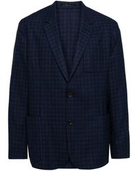 Paul Smith - Ombre-check Wool-blend Blazer - Lyst