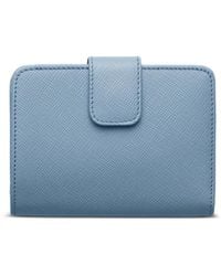 Prada - Small Saffiano Leather Wallet - Lyst