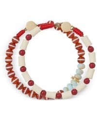 Roxanne Assoulin - Beaded Striped Bracelets (Set Of 2) - Lyst