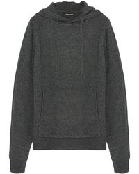 Yves Salomon - Knit Hoodie - Lyst