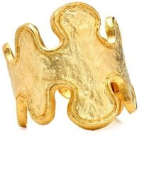 Kenneth Jay Lane - Free Form Cuff Bracelet - Lyst