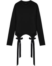 Simone Rocha - T-Shirt Bow Tail Easy - Lyst