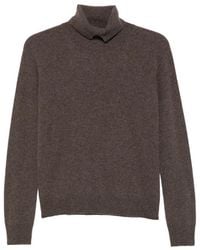 Vanisé - Turtleneck Button-Cuff Sweater - Lyst