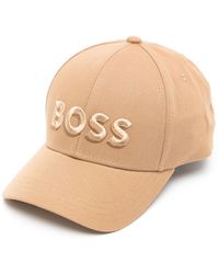 BOSS - Gorra con logo bordado - Lyst