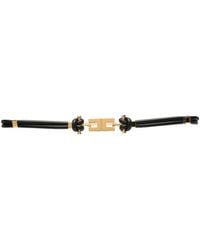 Elisabetta Franchi - Logo-Plaque Knotted Belt - Lyst