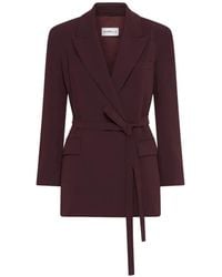 Marella - Belted Blazer - Lyst