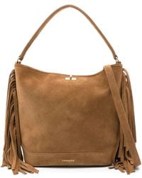 Sandro - Tote Bag Mit Fransen - Lyst