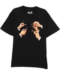 Melt - T-Shirt En Coton À Col Rond - Lyst