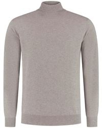 Doriani - Jersey De Punto Con Cuello Vuelto - Lyst
