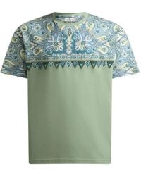 Etro - Cotton T-Shirt Roma - Lyst