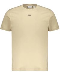 Off-White c/o Virgil Abloh - Arrows Logo-Print T-Shirt - Lyst