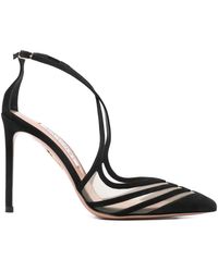 Aquazzura - Point Toe Strap Heels - Lyst