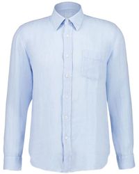 120% Lino - Chest-Pocket Linen Shirt - Lyst