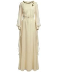 Saiid Kobeisy - Crystal-Snake Embellished Dress - Lyst