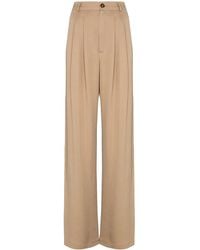 Reformation - Mason High-Waist Wide-Leg Trousers - Lyst