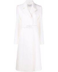 Valentino Garavani - Vlogo Belted Trench Coat - Lyst