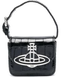 Vivienne Westwood - Orb-Plaque Leather Mini Bag - Lyst