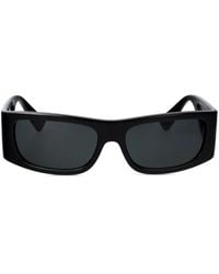 Versace - Logo-Lettering Sunglasses - Lyst