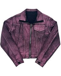 Sp5der - X Levi's Metallic-Wash Denim Jacket - Lyst
