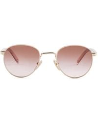 Prada - ロゴエングレーブ サングラス - Lyst