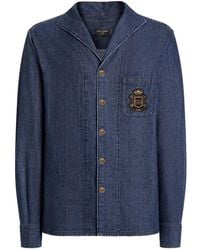 Dolce & Gabbana - Button-Fastening Long-Sleeve Shirt - Lyst