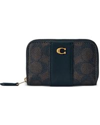 COACH - Essential Small Zip Around Card Case - Lyst