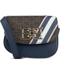 Bally - Schultertasche Mit Monogramm-Print - Lyst