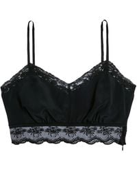 Simone Rocha - Lace-Trim Negligee Bralette - Lyst