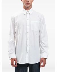 Helmut Lang - Apex Overhemd Met Oversized Achterkant - Lyst