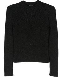 Balenciaga - Ribbed-knit Jumper - Lyst